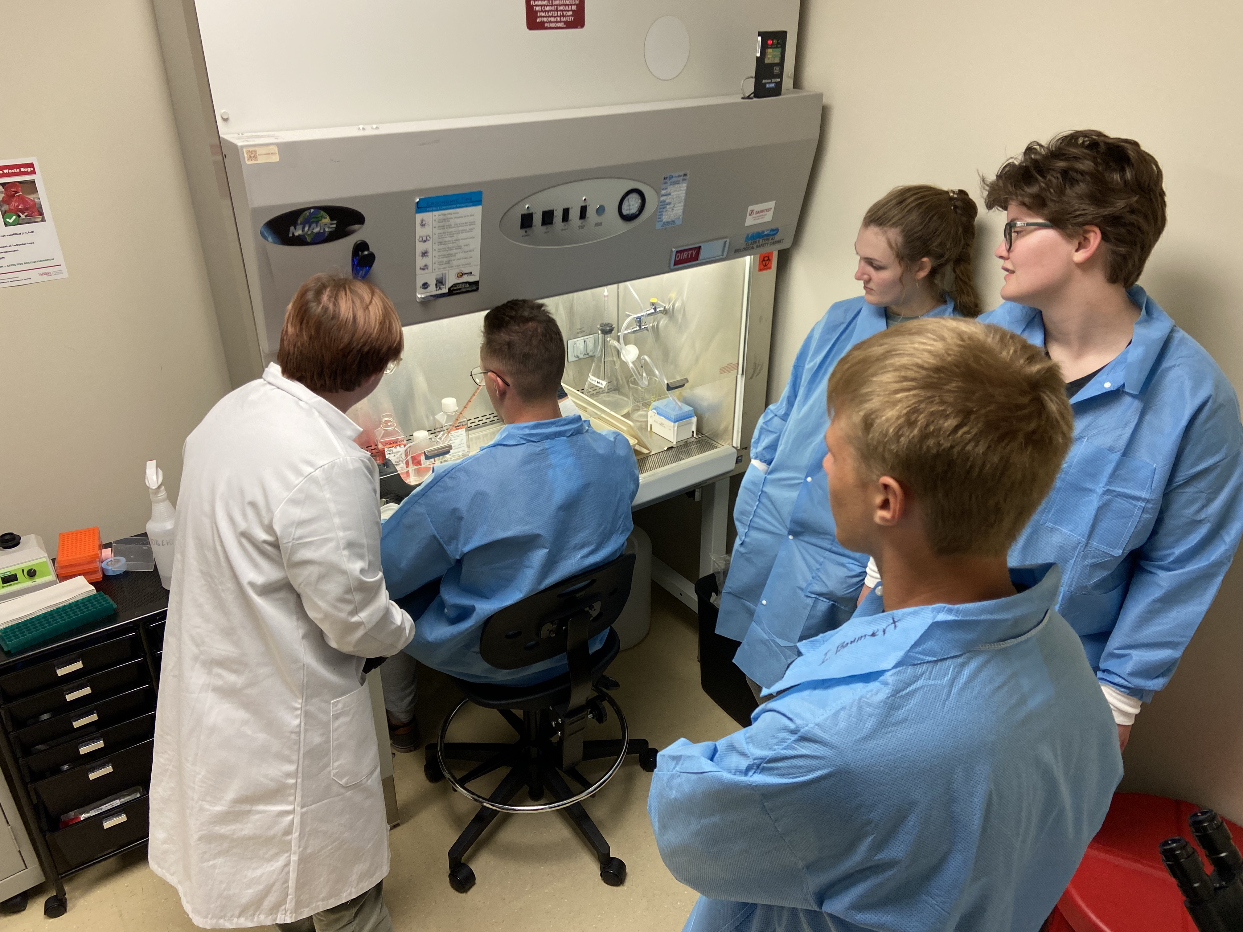 Learning lab techiniques